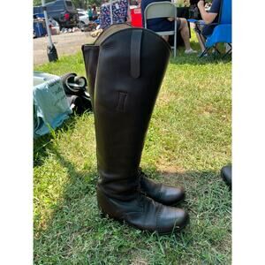 Der-Dau Pull-On Classic Dream Riding Boots, Field Style, Contour leg, Round toe